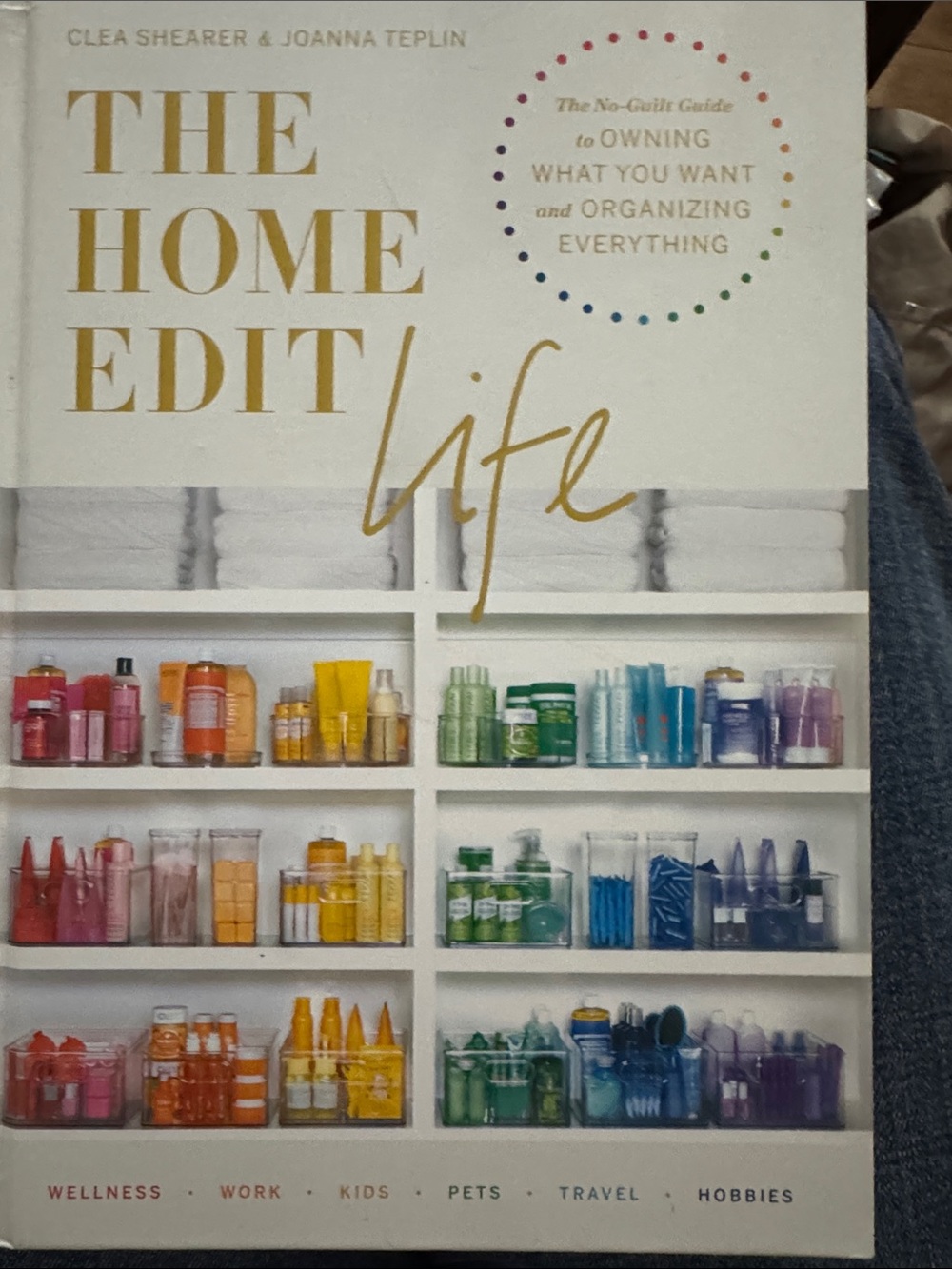 The Home Edit Life - White and Gold Hardcover Home Accents Book